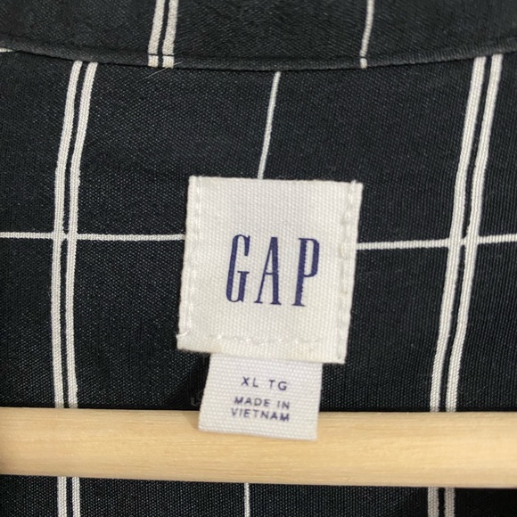 Long Rayon Button Shirt - Picture 2 of 2